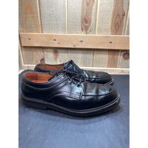 Allen Edmonds Black Leather Lace-Up Mens Dress Shoes 9D